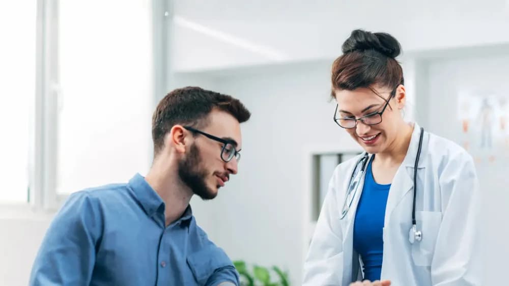 What do blood tests check for?