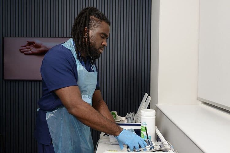 Can I exercise or drink coffee before a health check blood test and will it affect my results?