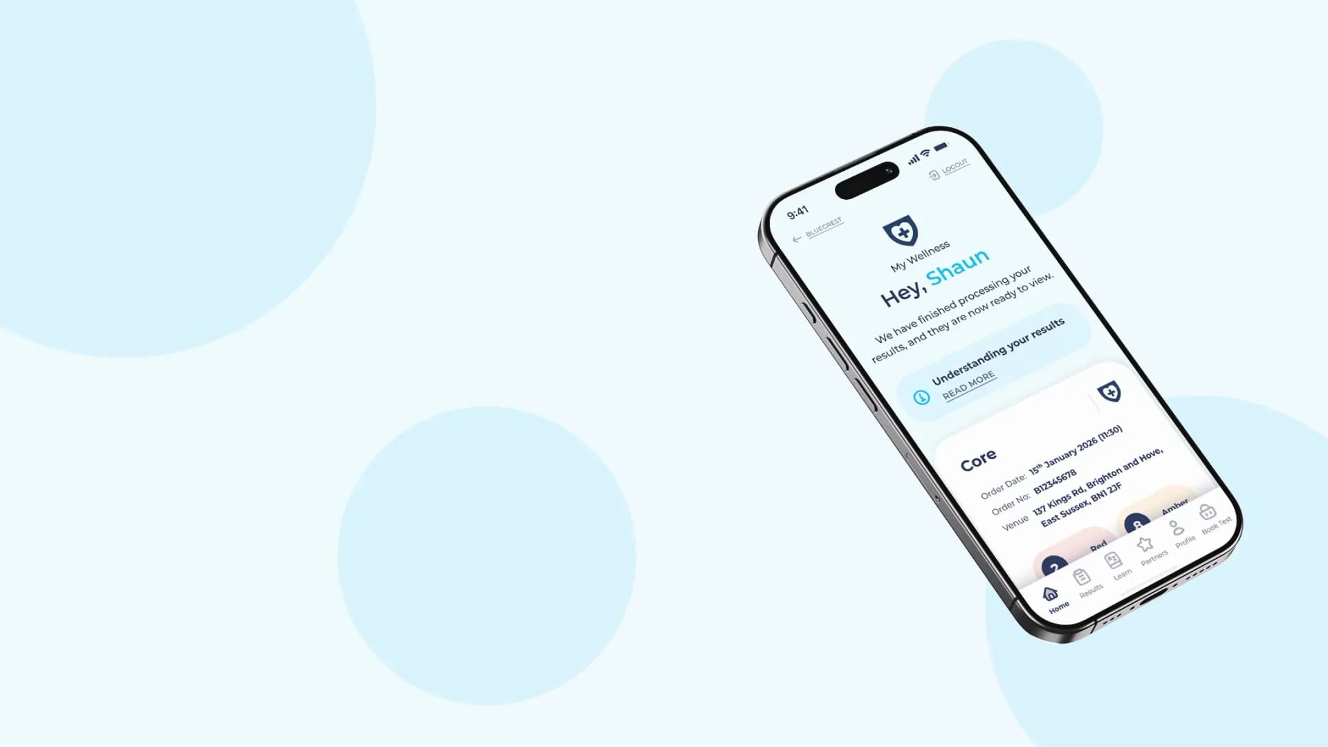 Monitor your progress with My Wellness