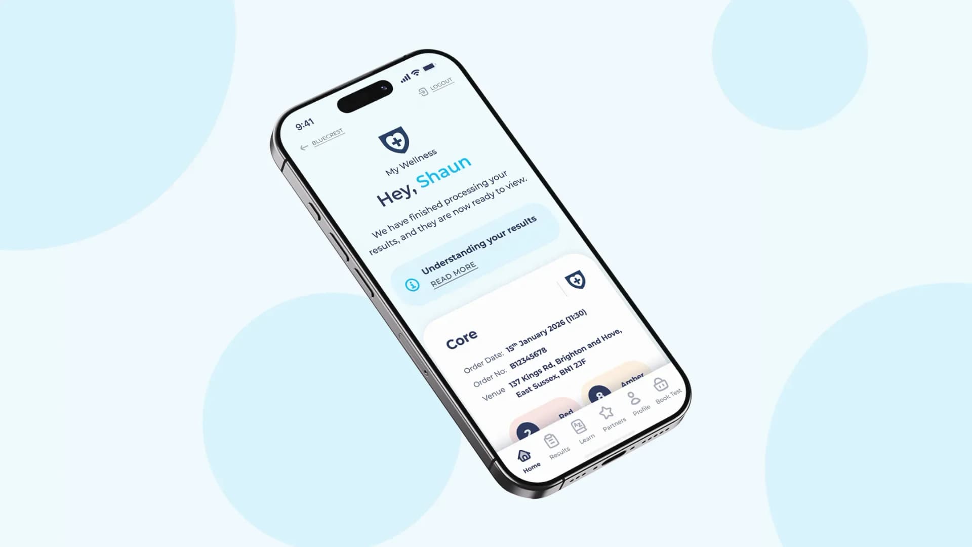 Monitor your progress with My Wellness