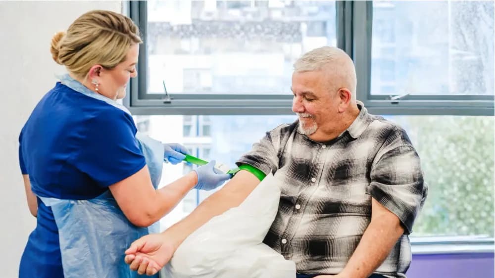 What is an oestradiol blood test?