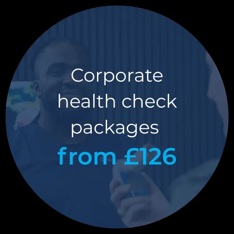 Corporate health check packages from £126